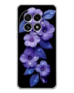 Чехол для OnePlus 13 с картинкой «Фиолетовые цветы с росою» Чехол для OnePlus 13 с картинкой «Фиолетовые цветы с росою»