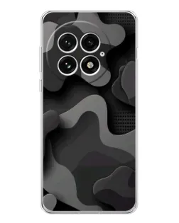 Чехол для OnePlus 13 с картинкой «Темный абстрактный камуфляж» Чехол для OnePlus 13 с картинкой «Темный абстрактный камуфляж»