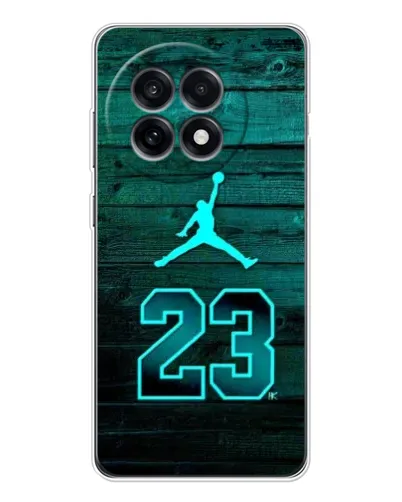 Чехол для OnePlus 13R с картинкой «Jordan Cyan 23»