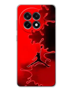 Чехол для OnePlus 13R с картинкой «Jordan Red Smoke»