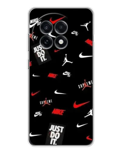 Чехол для OnePlus 13R с картинкой «Nike Mix Pattern»
