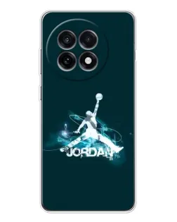 Чехол для OnePlus 13R с картинкой «Jordan Blue Fire»