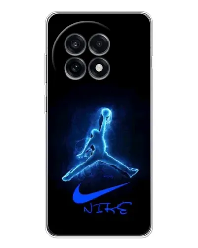 Чехол для OnePlus 13R с картинкой «Jordan Neon Blue»
