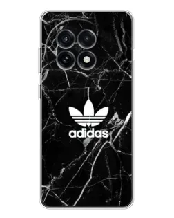 Чохол для OnePlus 13R з картинкою «Білий мармур Adidas»