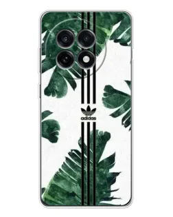 Чохол для OnePlus 13R з картинкою «Пальмове листя адідас»