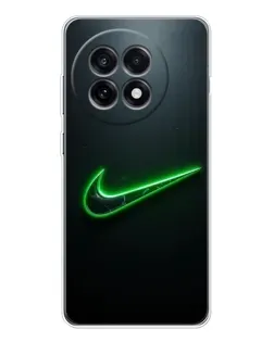 Чехол для OnePlus 13R с картинкой «Неоновый контур Nike» Чехол для OnePlus 13R с картинкой «Неоновый контур Nike»