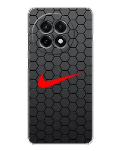 Чохол для OnePlus 13R з картинкою «Nike — карбонова сітка»