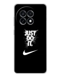 Чохол для OnePlus 13R з картинкою «Текстовий принт Nike»