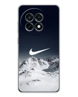 Чохол для OnePlus 13R з картинкою «Nike — зимові гори»