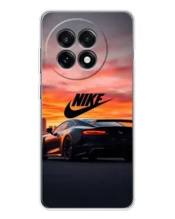 Чохол для OnePlus 13R з картинкою «Nike та суперкар»