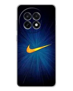 Чехол для OnePlus 13R с картинкой «Синий пульс Nike»