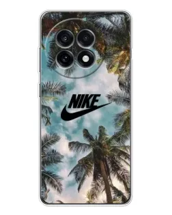 Чехол для OnePlus 13R с картинкой «Тропический принт Nike»