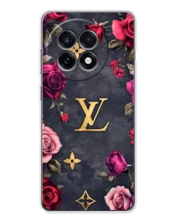 Чохол для OnePlus 13R з картинкою «Квітковий Louis Vuitton»