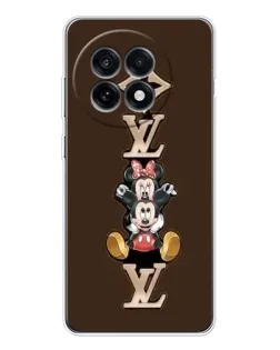 Чохол для OnePlus 13R з картинкою «LV та Міккі Маус»