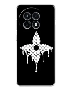 Чохол для OnePlus 13R з картинкою «Квіткова монограма»