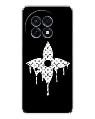 Чохол для OnePlus 13R з картинкою «Квіткова монограма»