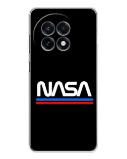Чохол для OnePlus 13R з картинкою «NASA — класика Red Blue»
