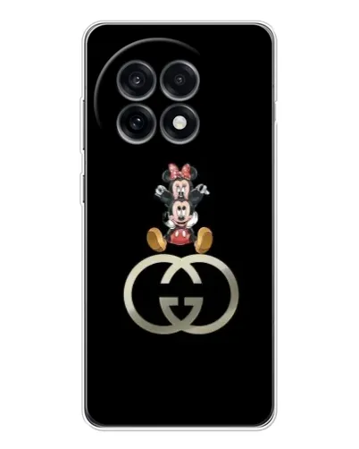 Чехол для OnePlus 13R с картинкой «Минни Маус на лого»