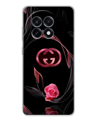 Чехол для OnePlus 13R с картинкой «Gucci — неоновая роза»