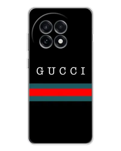 Чехол для OnePlus 13R с картинкой «Gucci — красный пояс»