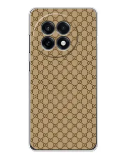 Чохол для OnePlus 13R з картинкою «Gucci — класичний беж»