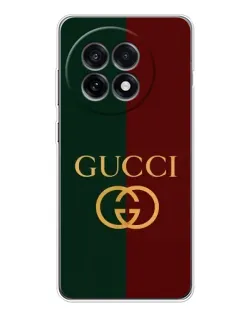 Чохол для OnePlus 13R з картинкою «Gucci — темно-зелений градієнт»