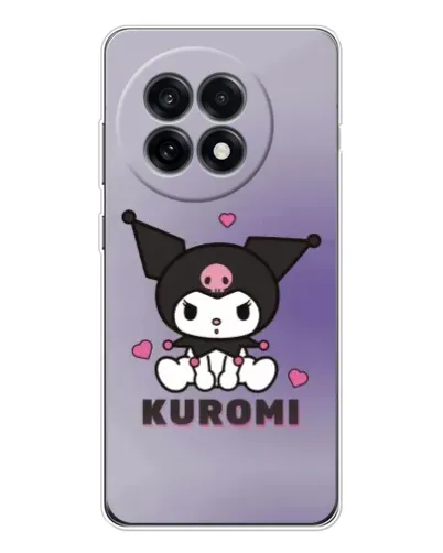 Чехол для OnePlus 13R с картинкой «Kuromi — фиолетовый арт»