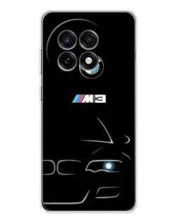 Чехол для OnePlus 13R с картинкой «Минималистичный принт BMW M3»