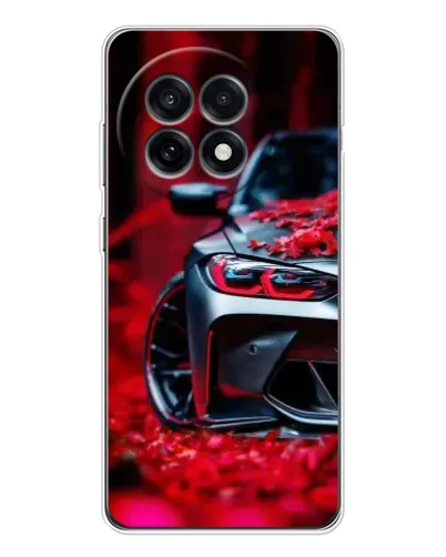 Чехол для OnePlus 13R с картинкой «Спортивная BMW и цветы» Чехол для OnePlus 13R с картинкой «Спортивная BMW и цветы»