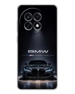 Чехол для OnePlus 13R с картинкой «BMW сквозь ночной город»