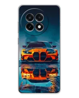 Чехол для OnePlus 13R с картинкой «BMW — золотая эмблема»