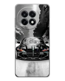 Чехол для OnePlus 13R с картинкой «BMW — акварельный дрифт»