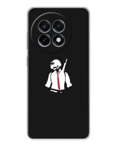 Чехол для OnePlus 13R с картинкой «PUBG — силуэт воина» Чехол для OnePlus 13R с картинкой «PUBG — силуэт воина»