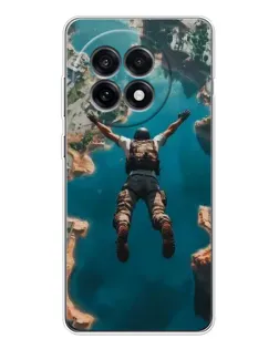 Чехол для OnePlus 13R с картинкой «PUBG — свободное падение»
