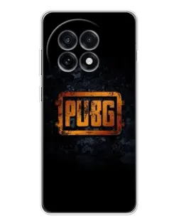 Чехол для OnePlus 13R с картинкой «PUBG — золотой логотип»