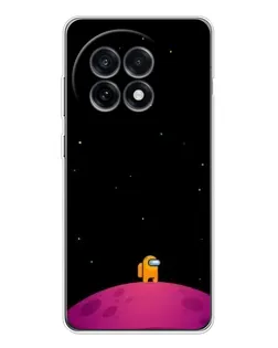 Чехол для OnePlus 13R с картинкой «Одинокий герой на планете»