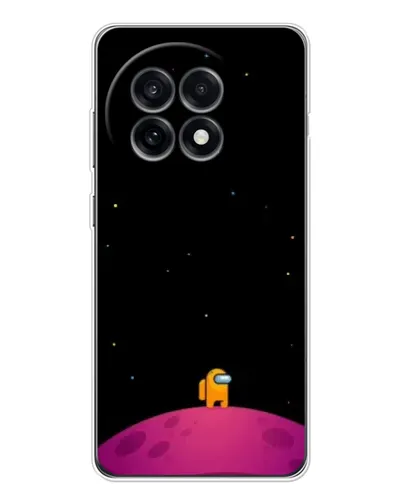 Чехол для OnePlus 13R с картинкой «Одинокий герой на планете»