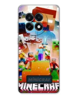 Чехол для OnePlus 13R с картинкой «Minecraft герои игры»
