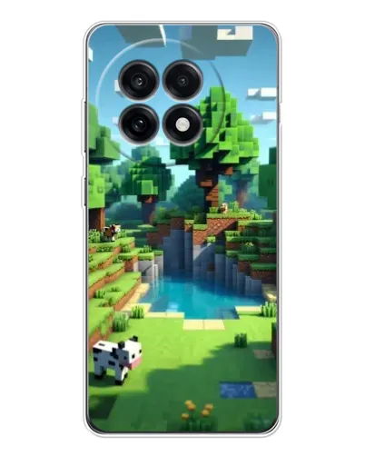 Чехол для OnePlus 13R с картинкой «Minecraft летний день» Чехол для OnePlus 13R с картинкой «Minecraft летний день»