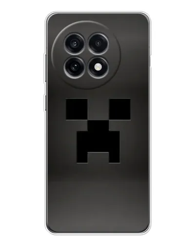 Чехол для OnePlus 13R с картинкой «Черный крипер градиент» Чехол для OnePlus 13R с картинкой «Черный крипер градиент»