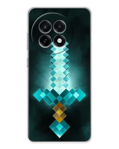Чехол для OnePlus 13R с картинкой «Алмазный меч неон» Чехол для OnePlus 13R с картинкой «Алмазный меч неон»