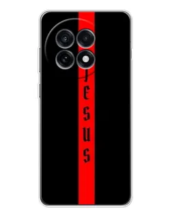 Чехол для OnePlus 13R с картинкой «Красная линия веры»