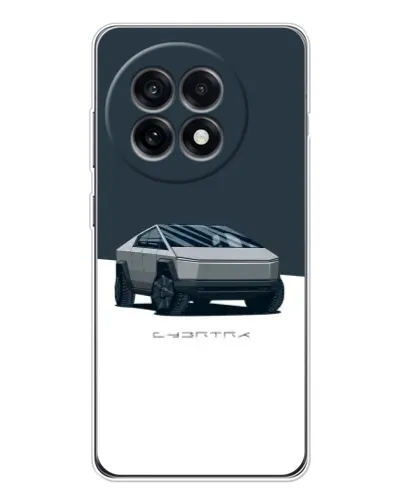 Чехол для OnePlus 13R с картинкой «Серебристый Cybertruck Tesla» Чехол для OnePlus 13R с картинкой «Серебристый Cybertruck Tesla»