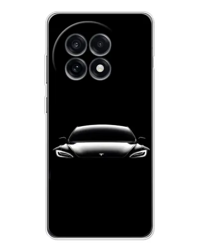 Чехол для OnePlus 13R с картинкой «Фары Tesla Night» Чехол для OnePlus 13R с картинкой «Фары Tesla Night»