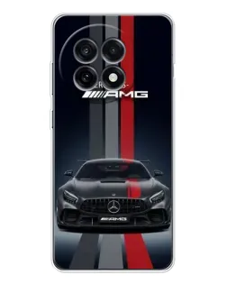 Чехол для OnePlus 13R с картинкой «Mercedes — белый карбон» Чехол для OnePlus 13R с картинкой «Mercedes — белый карбон»