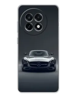 Чохол для OnePlus 13R з картинкою «Mercedes на чорному»