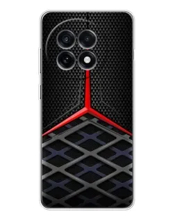 Чохол для OnePlus 13R з картинкою «Mercedes Carbon Grid»