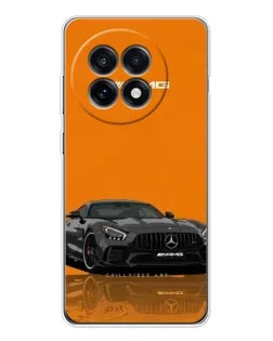 Чохол для OnePlus 13R з картинкою «Помаранчевий Mercedes AMG»
