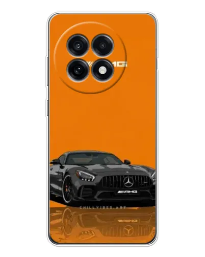 Чохол для OnePlus 13R з картинкою «Помаранчевий Mercedes AMG»