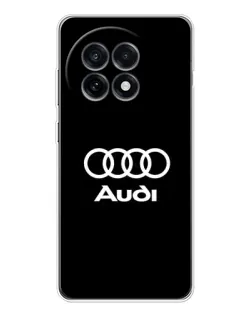 Чехол для OnePlus 13R с картинкой «Классическое лого Audi»